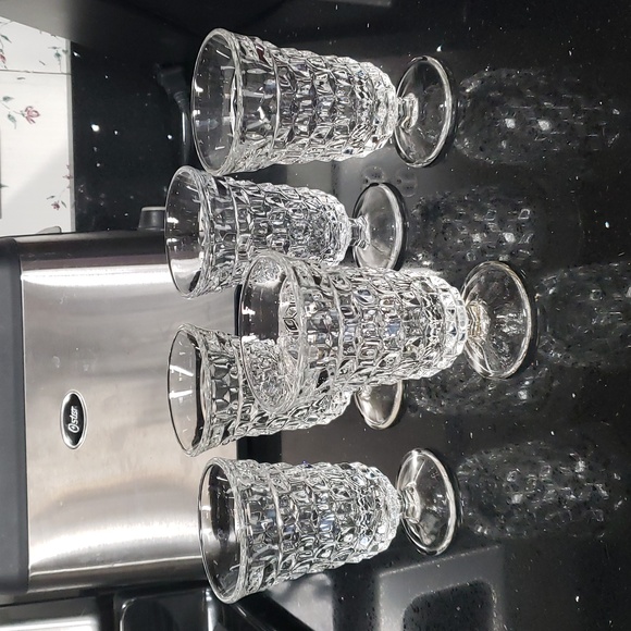 Fostoria Other - Vtg Fostoria American Pattern 5oz Footed JuiceGlasses  (Stem 2056) Discontinued.